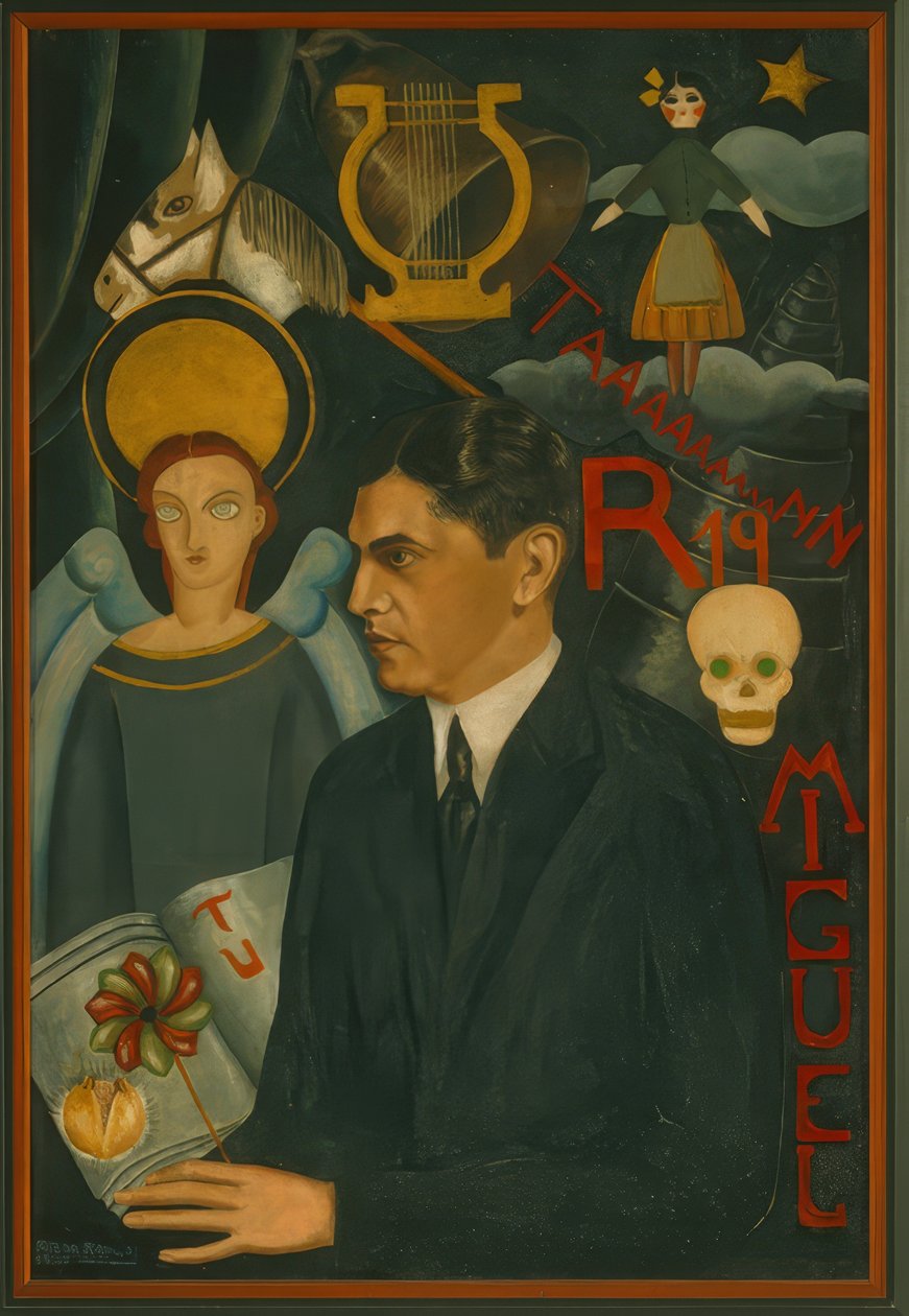 Portrait ofMiguel N. Lira - Frida Kahlo