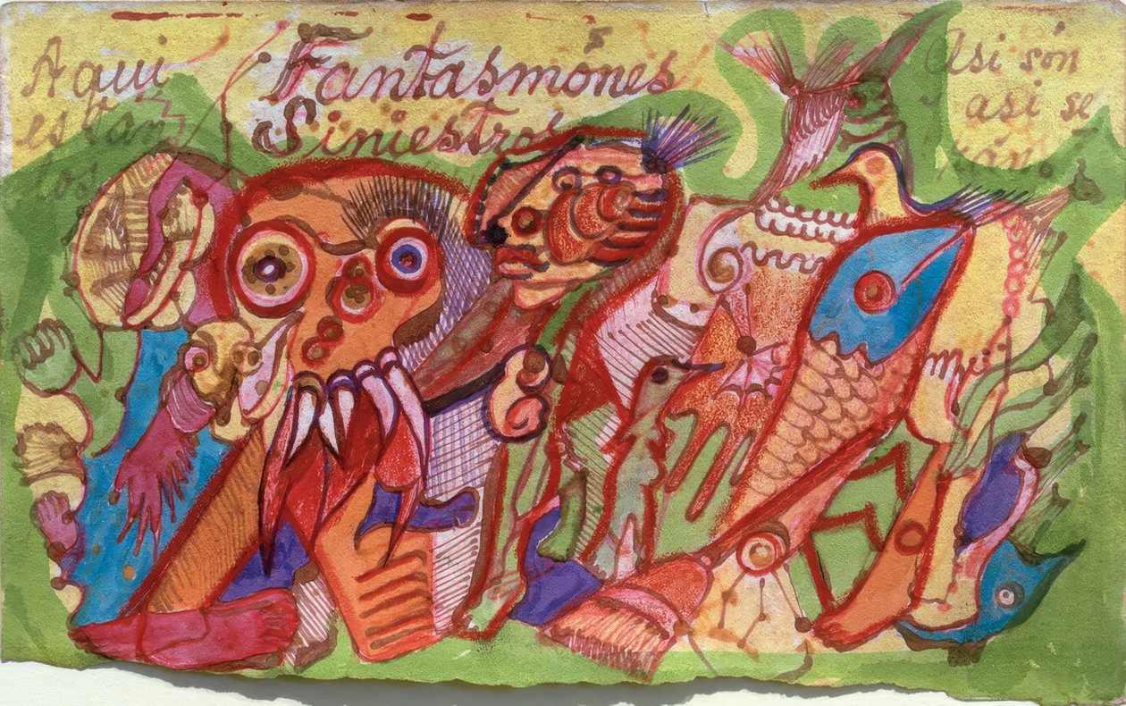 Fantômes effrayants - Frida Kahlo