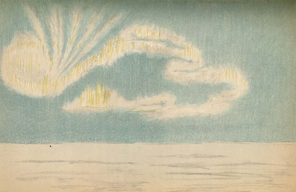 Aurore boréale, 18 octobre 1894, 1897 - Fridtjof Nansen