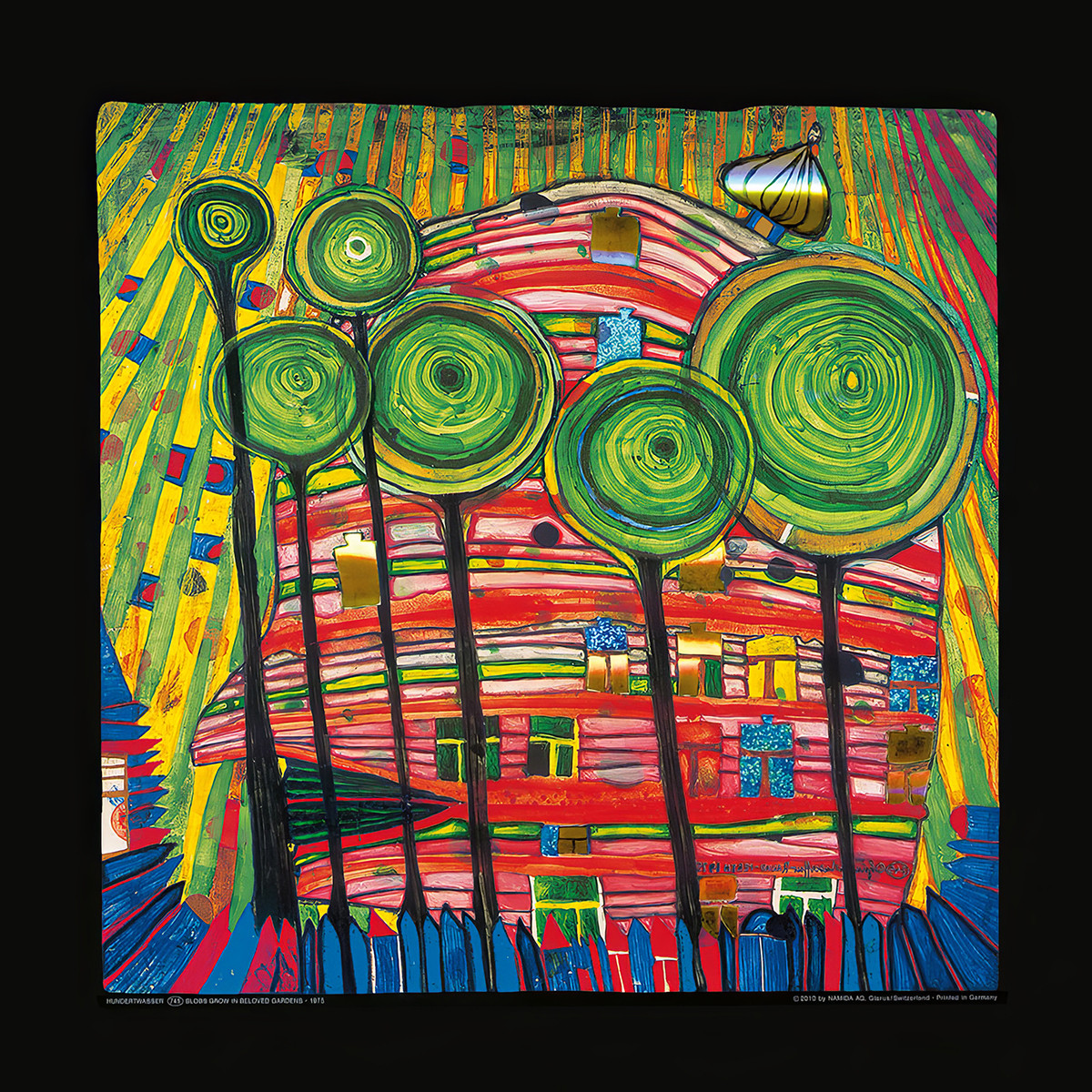 Ces petites choses poussent dans les jardins chers à nos cœurs - Friedensreich Hundertwasser