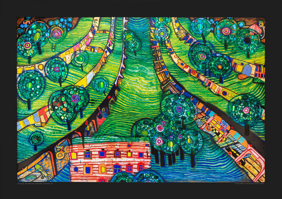 Ville verte - Friedensreich Hundertwasser