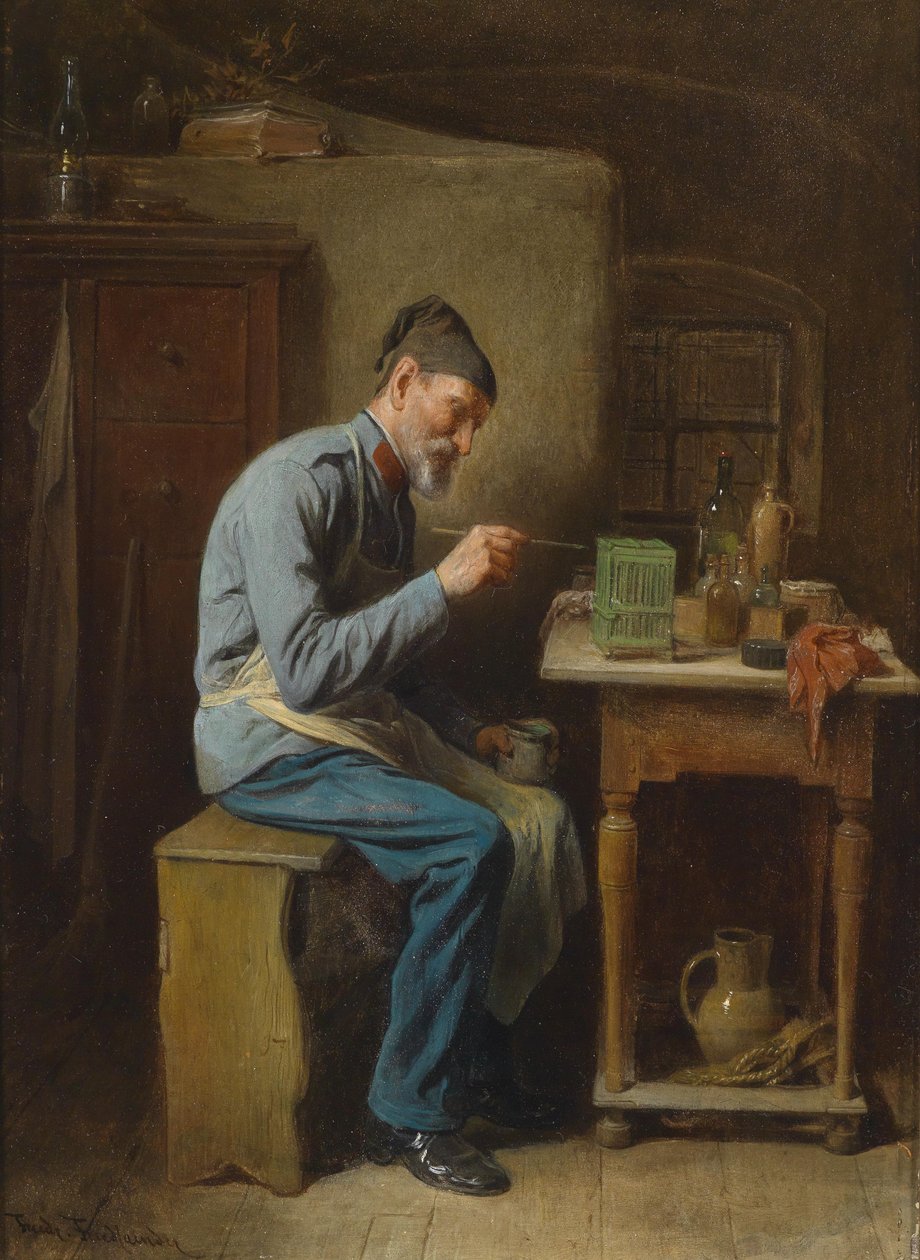 Le peintre amateur - Friedrich Ritter von Friedlander Malheim