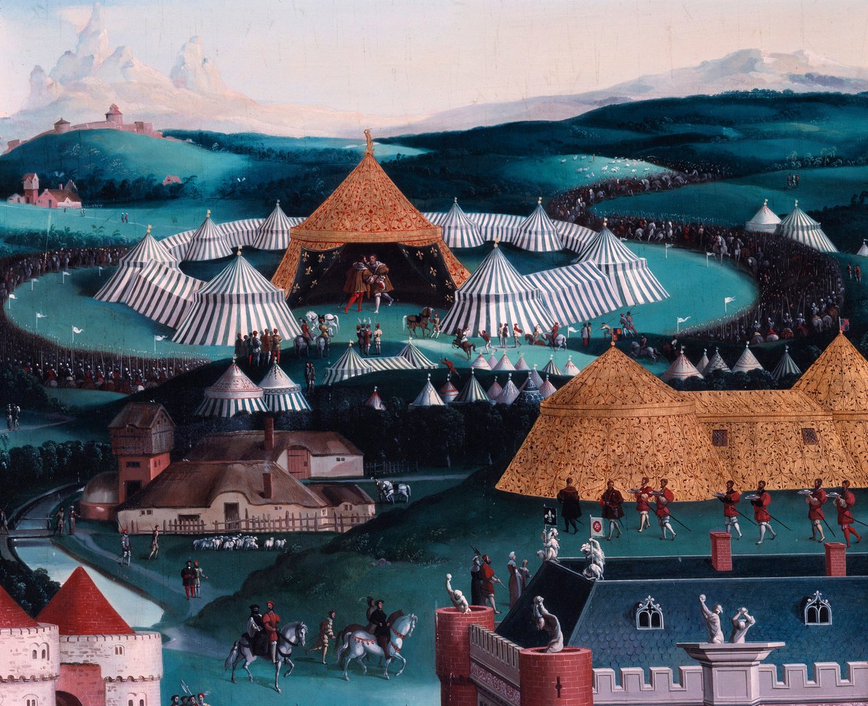 Entrevue de François Ier et Henri VIII au Camp du Drap d