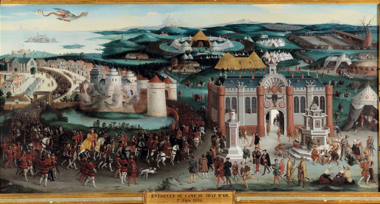 Entrevue de François Ier et Henri VIII au camp du Drap d