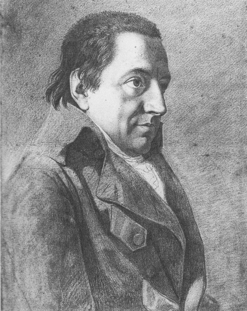 Portrait de Johann Gottlieb Fichte 1762-1814, vers 1800 - Johann Friedrich Bury