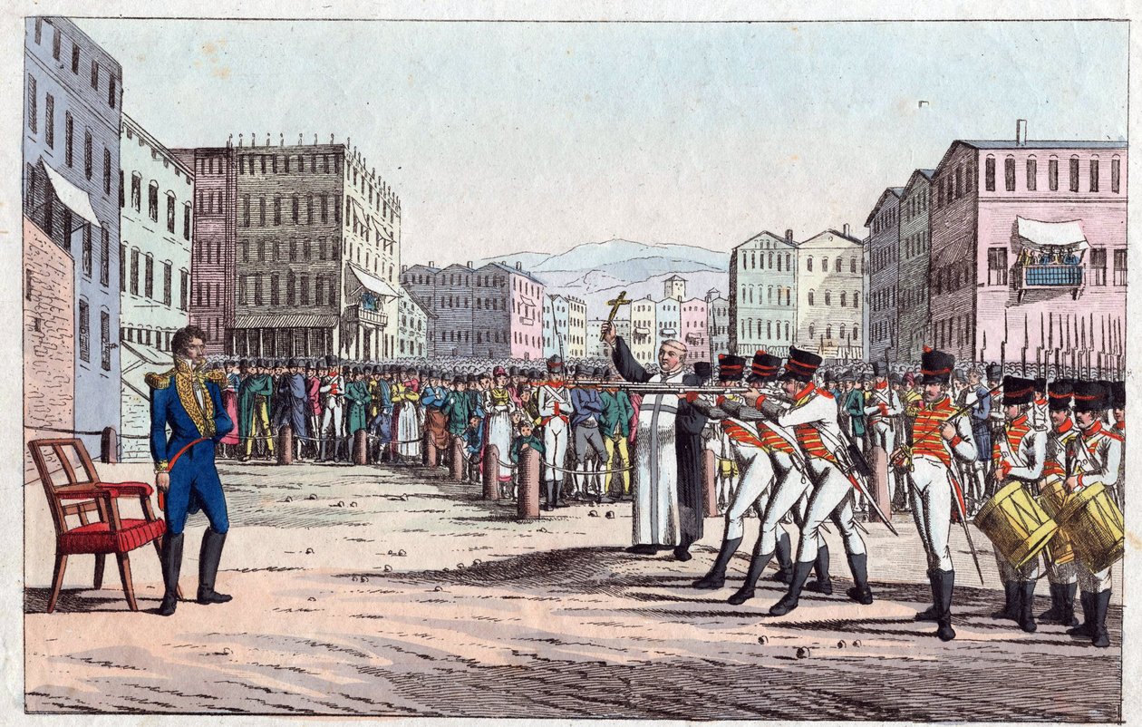 Exécution de Joachim Murat par peloton d