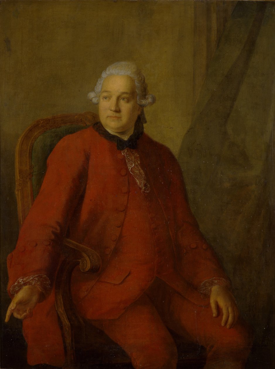 Portrait de Yakov Alexeyevich Shubsky, 1765 - Friedrich Hartmann Barisien