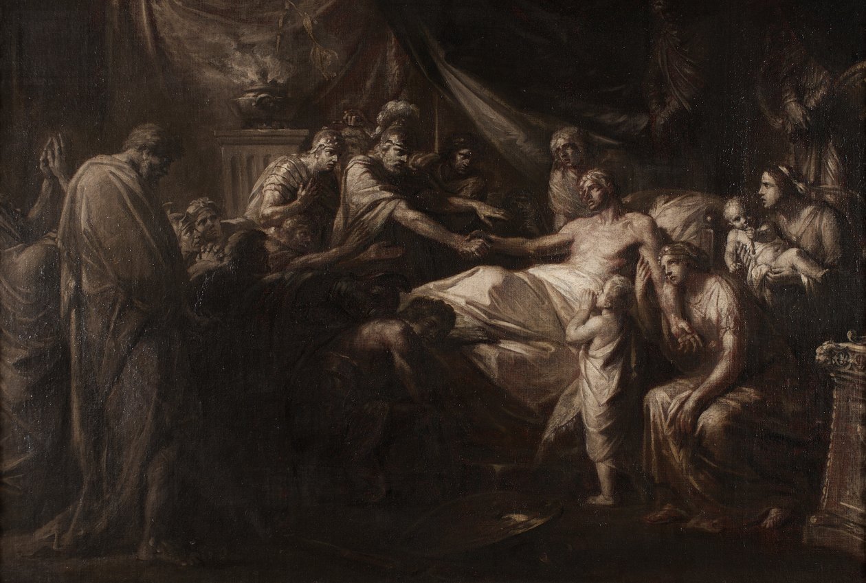 La mort de Germanicus - Friedrich Heinrich Fuger