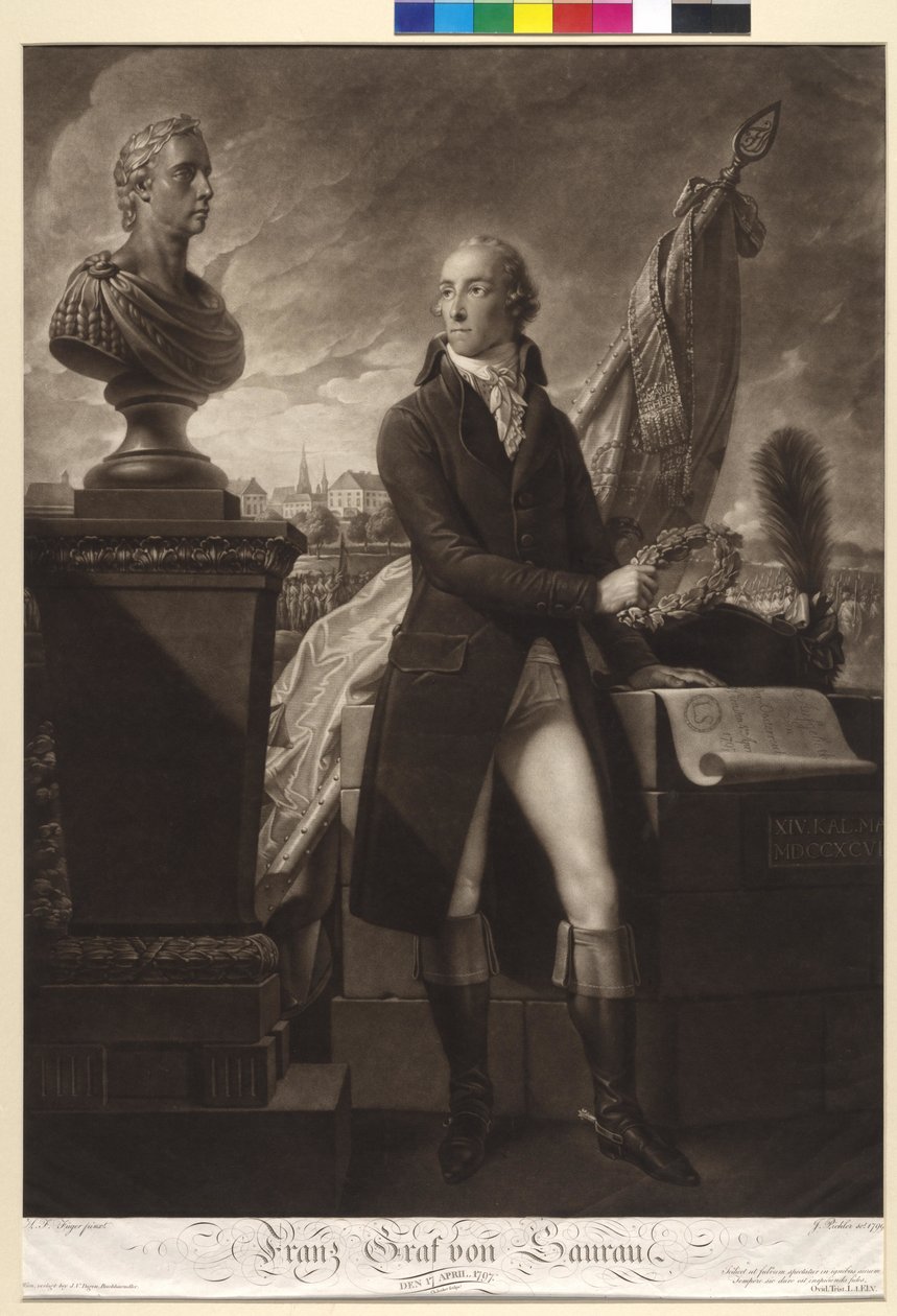 Le 17 avril, Franz comte de Saurau - Friedrich Heinrich Fuger