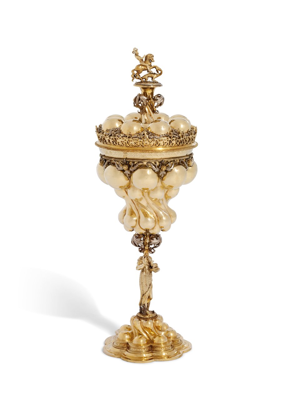 Coupe et couvercle, Nuremberg, fin XVIe siècle - Friedrich Hillebrandt