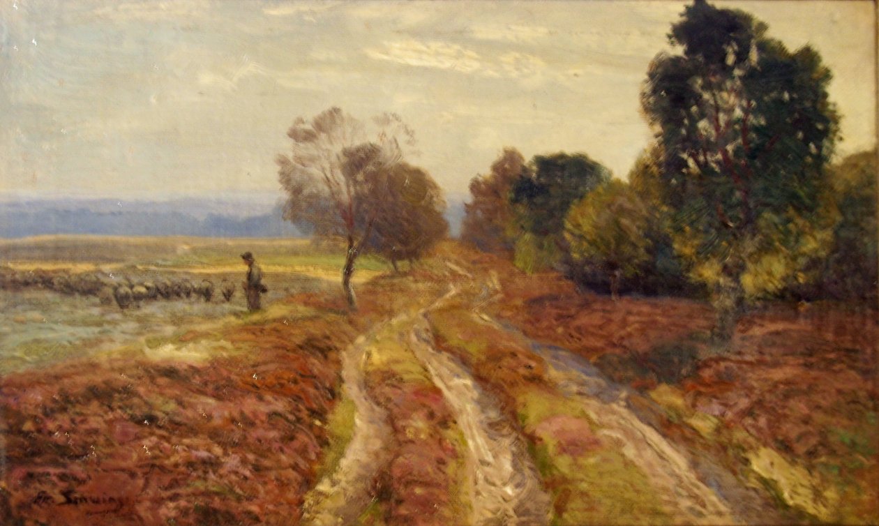 Le sentier des bruyères - Friedrich Schwinge