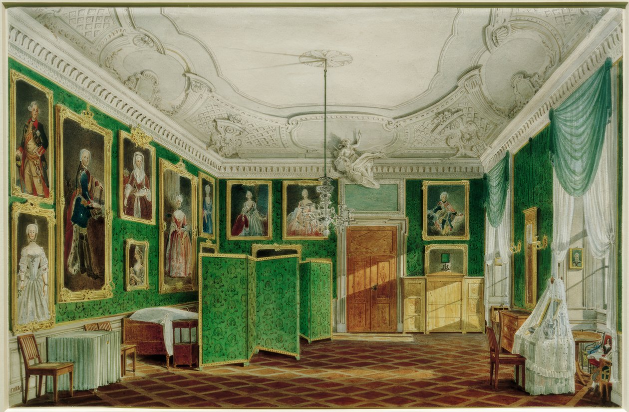 Château de Berlin, chambre de la princesse Marie - Friedrich Wilhelm Klose