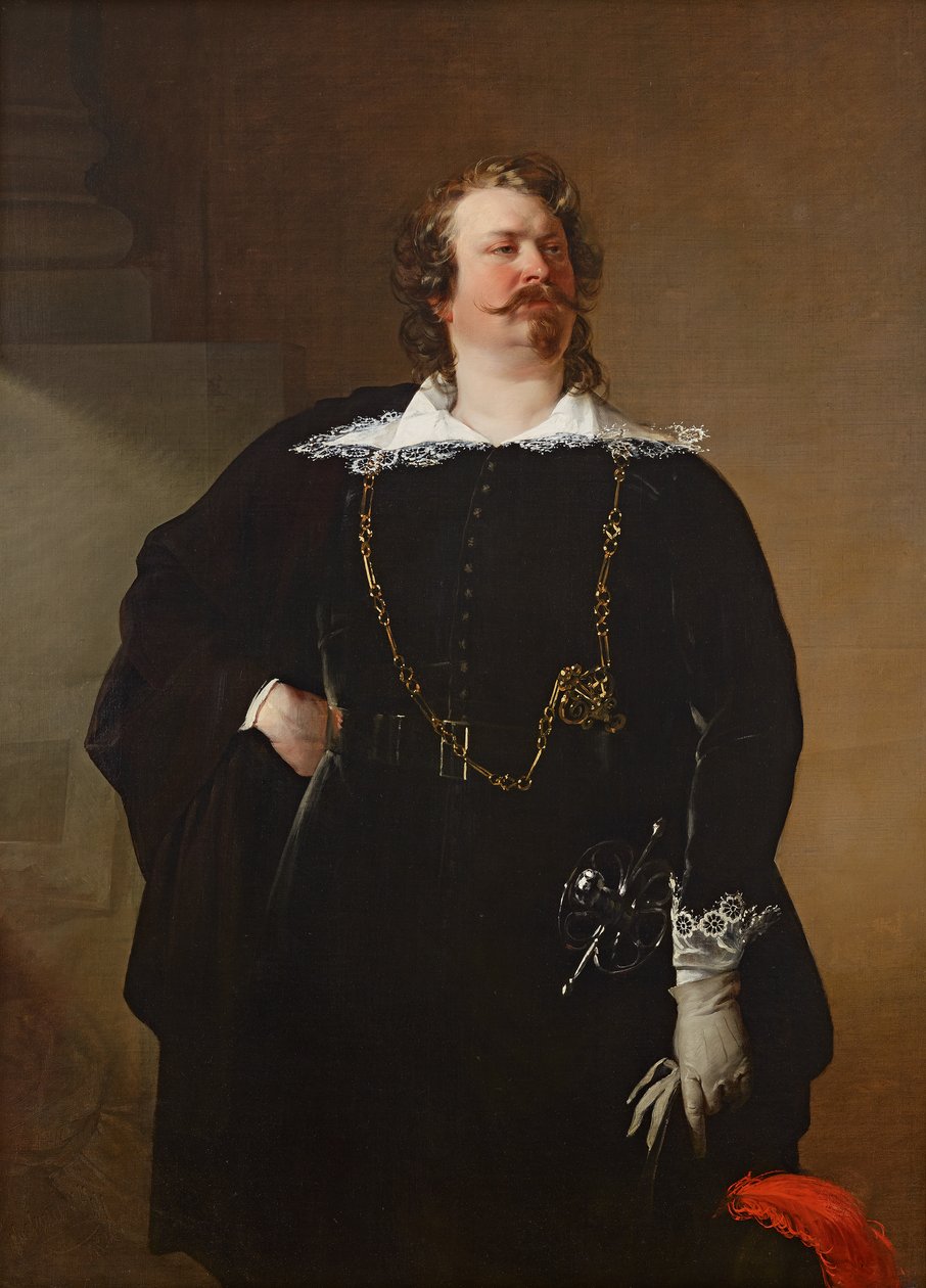 Bourgmestre flamand (Baron Pfuel ?) - Friedrich von Amerling