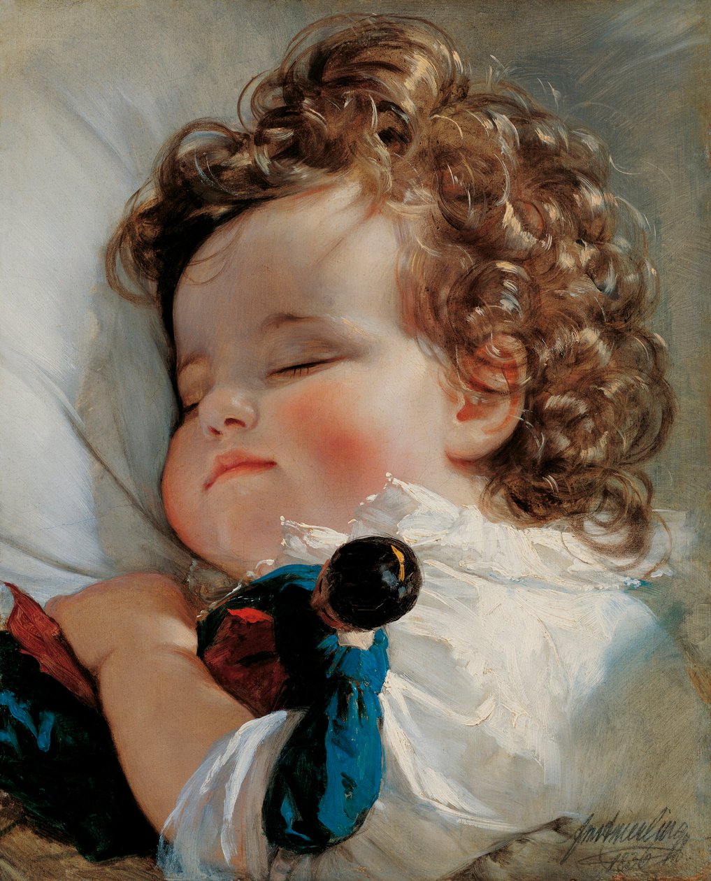 Portrait de la princesse Marie du Liechtenstein (1834-1909) à l