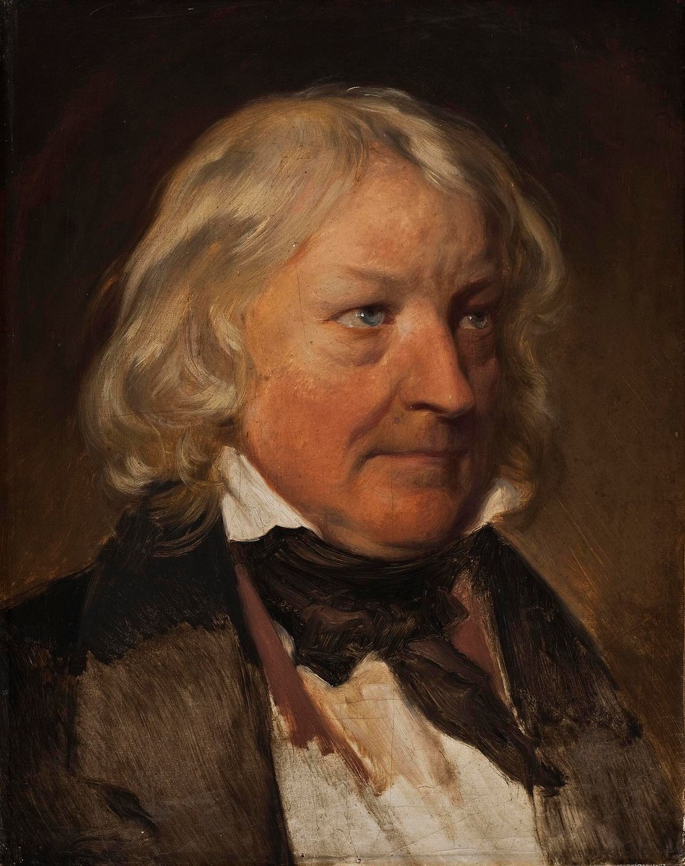 Portrait de Thorvaldsen - Friedrich von Amerling