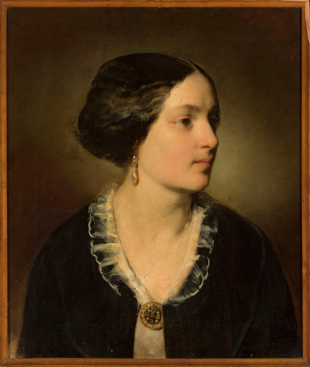 Portrait de Katarzyna Potocka, née Branicka (1825-1907) - Friedrich von Amerling