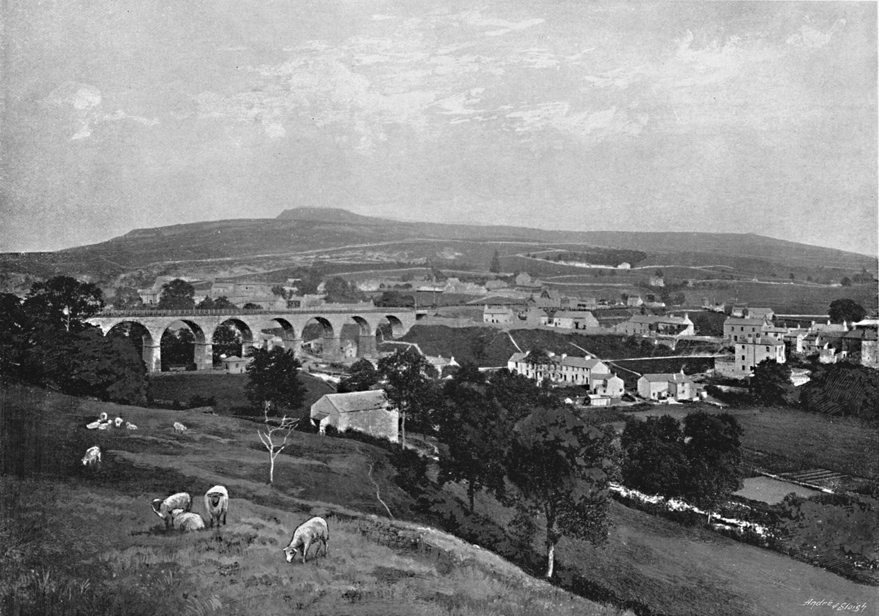 Ingleton, c1896 | Frith and Co | Estampe d'art