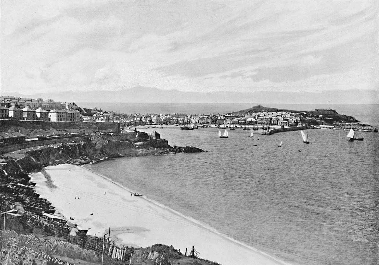 St. Ives, Cornouailles, c1896 - Frith and Co