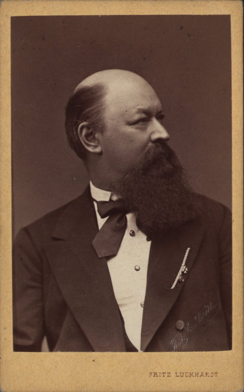 Portrait du compositeur Franz von Suppè 1819-1895, vers 1880 - Fritz Luckhardt