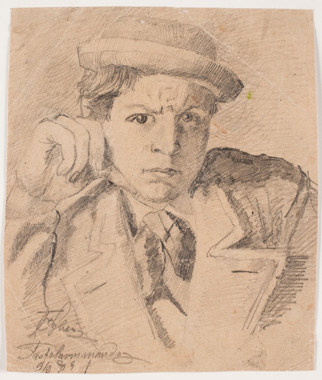 Autoportrait - Fritz Syberg