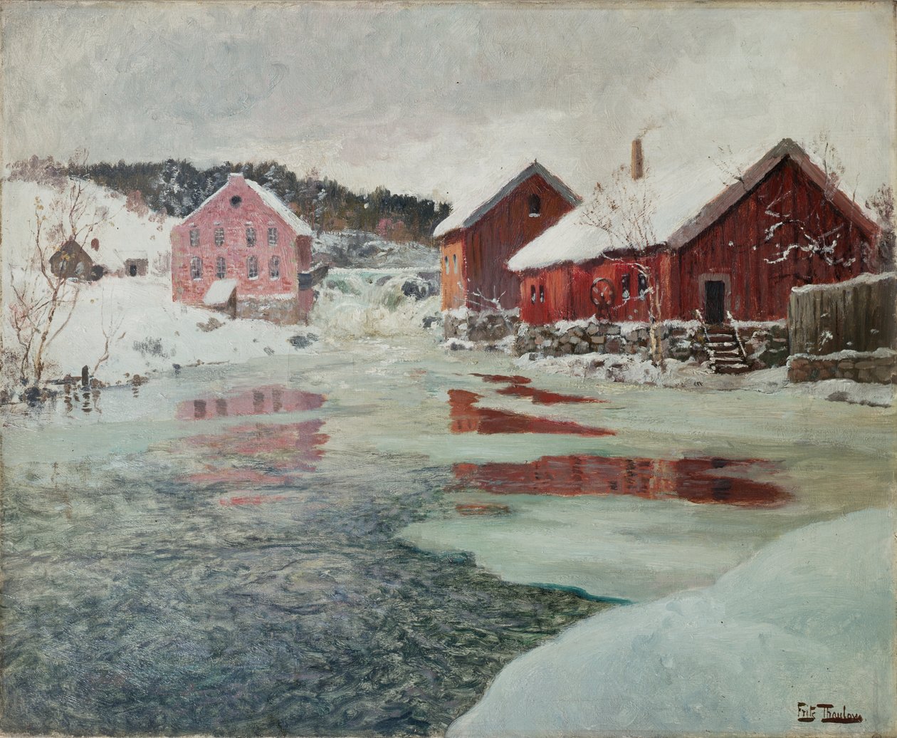 De la rivière Akers - Fritz Thaulow