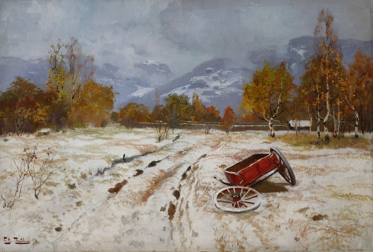 Marais tourbeux, Stord - Fritz Thaulow
