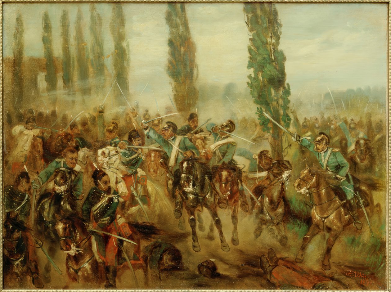 Bataille de Buzancy - Fritz von Uhde