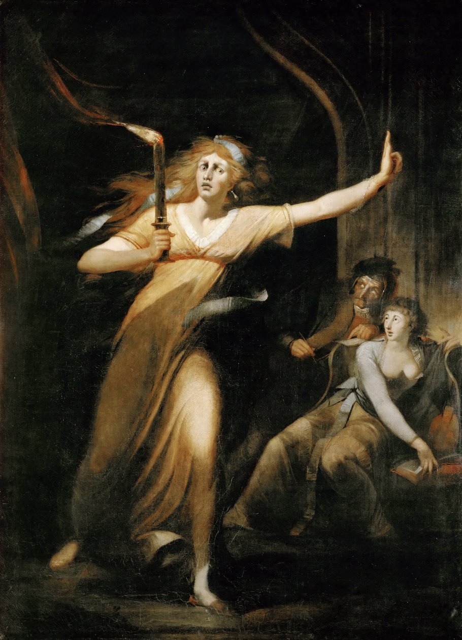 Lady Macbeth marchant dans son sommeil - Füssli