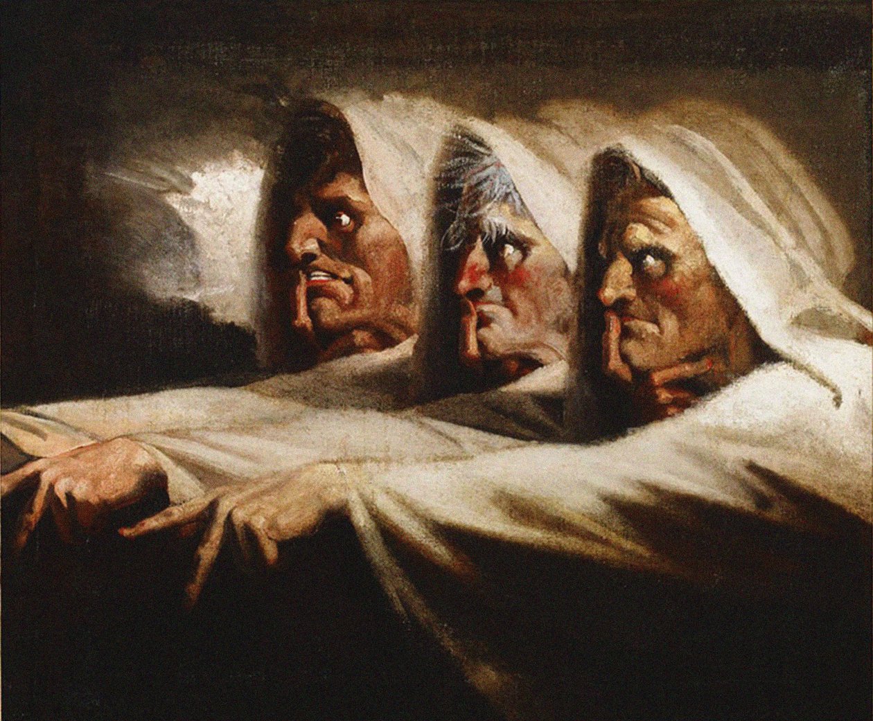 Les trois sorcières - Füssli