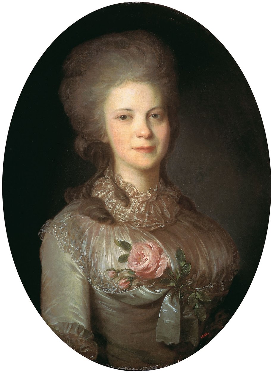Portrait de Varvara Surovtseva - Fyodor Rokotov