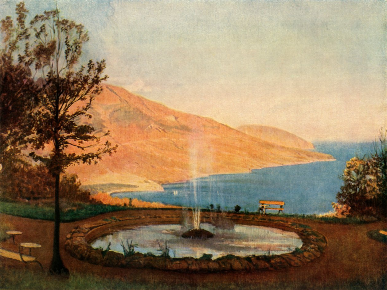 Près des fontaines d