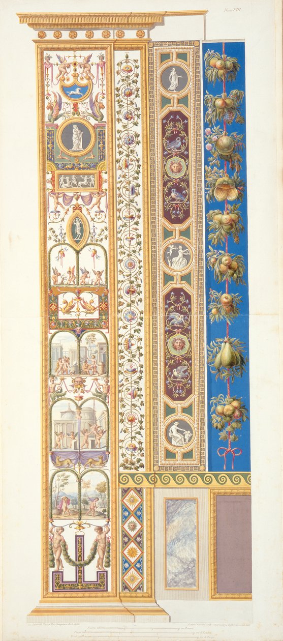 Panneau de la Loggia de Raphaël au Vatican, de 