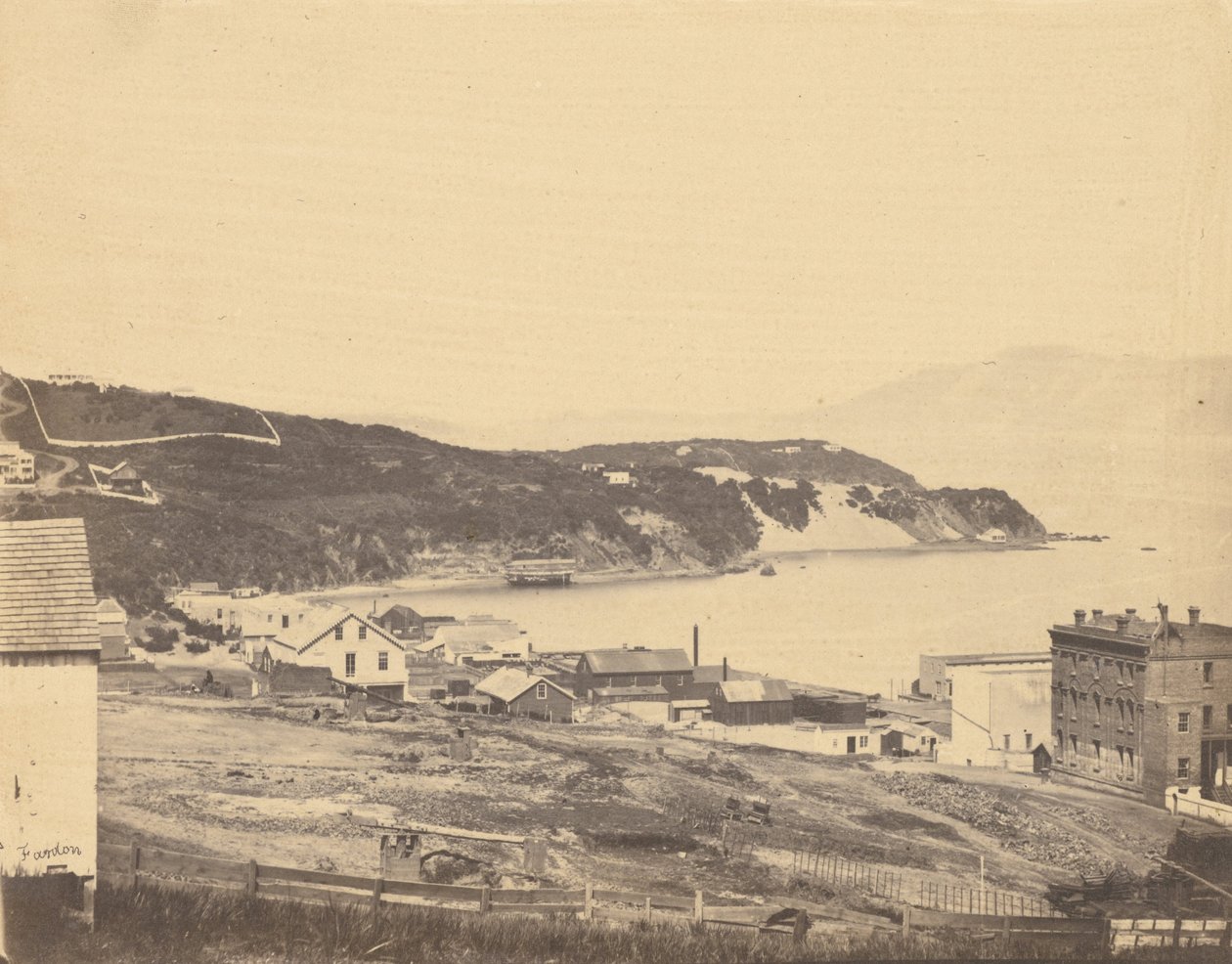 Vue de North Beach, depuis Telegraph Hill - G. R. Fardon
