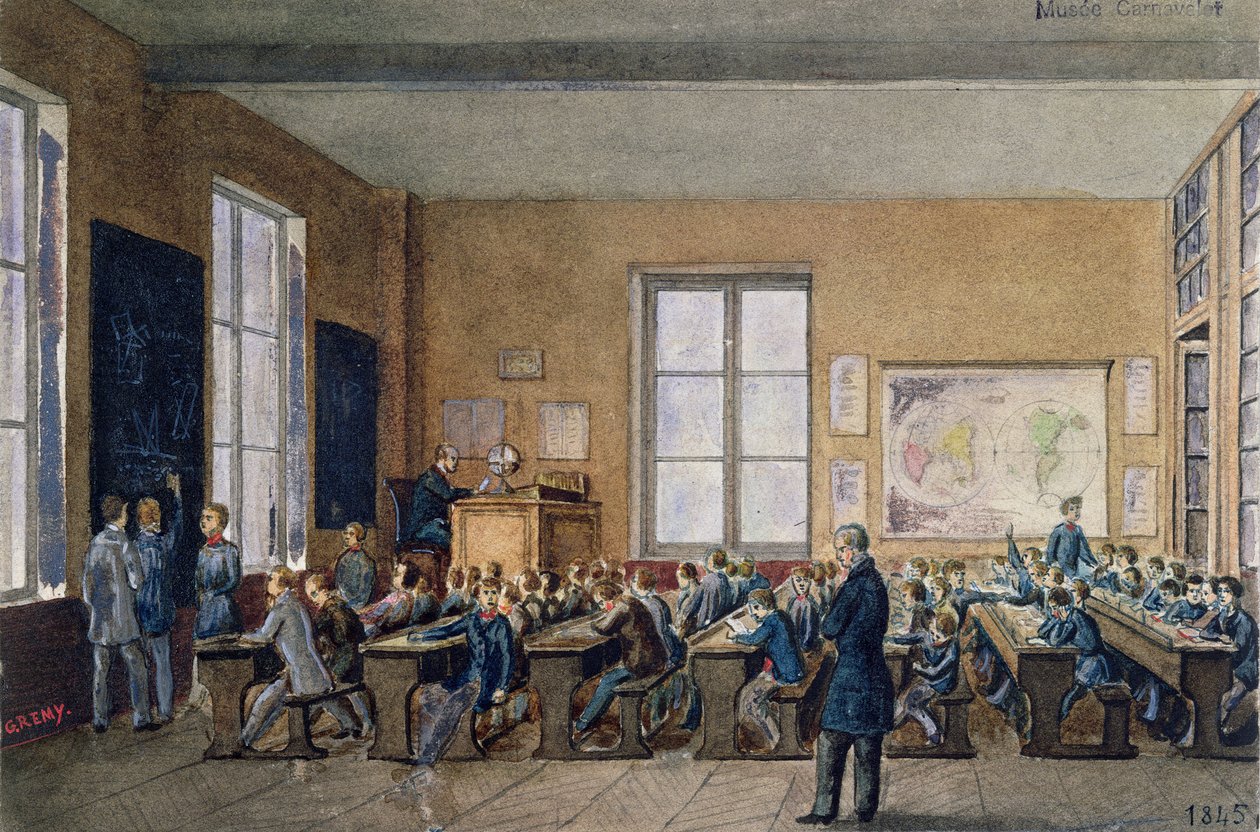 Salle de classe à l