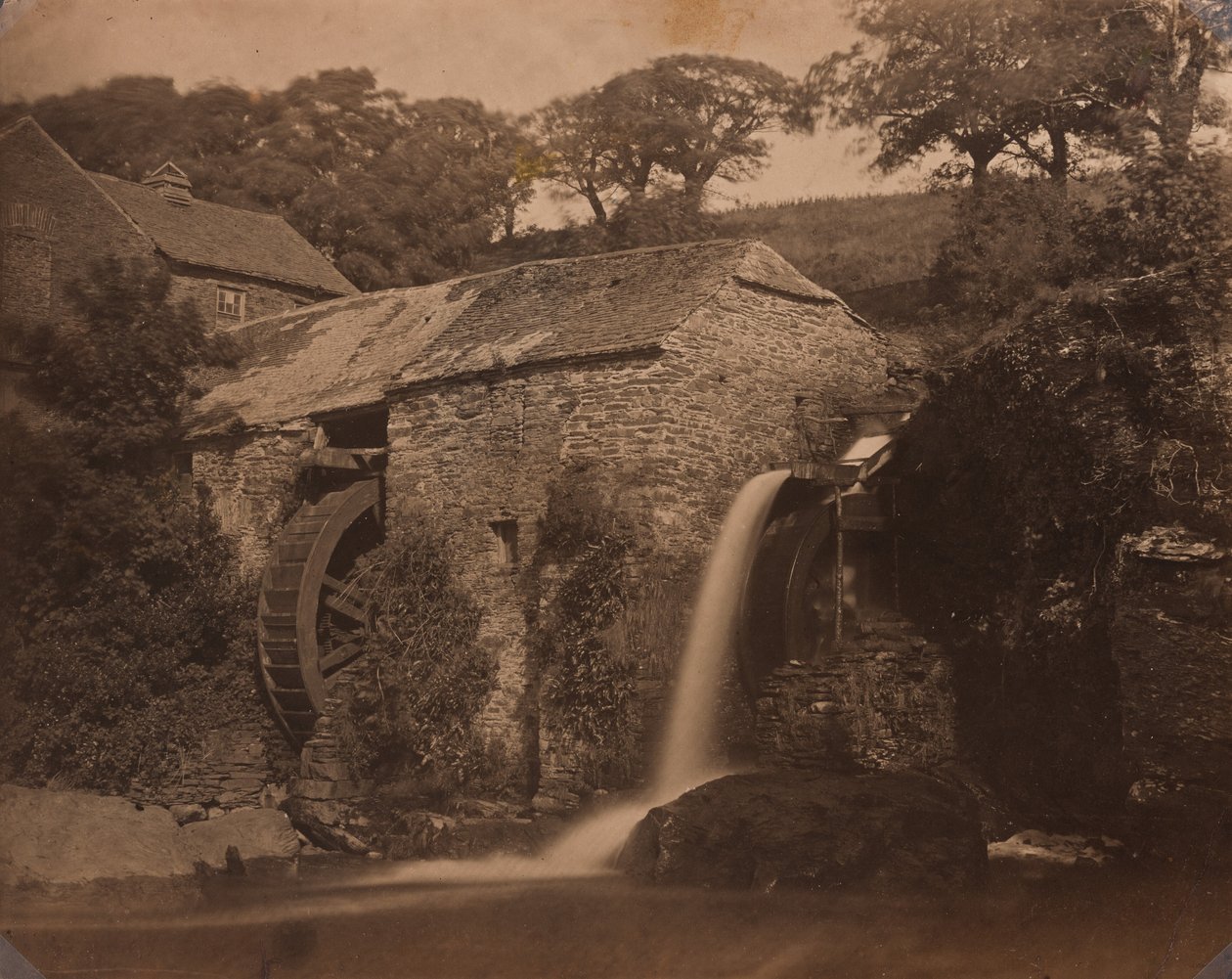 Moulin de Donemark près de Bantry, c. 1855 (photo) - G.B. Gething