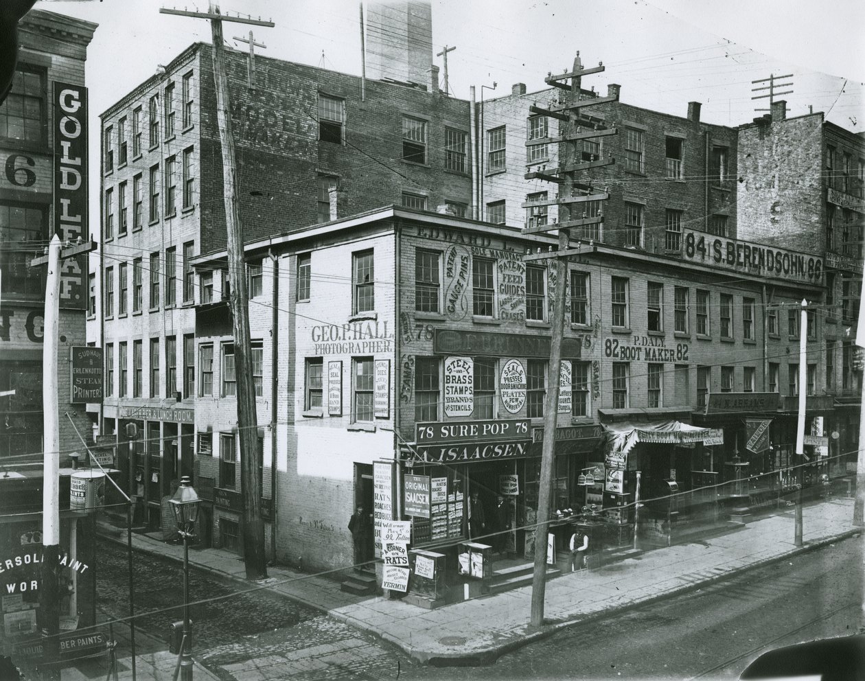 78 à 86 Fulton Street, New York City - G.P. Hall und Sohn