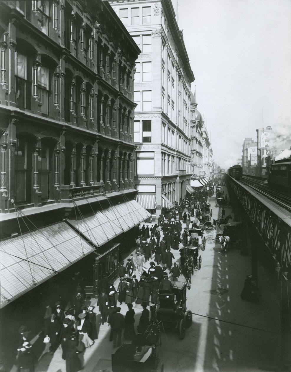 Sixième Avenue entre les 23e et 18e Rues, New York - G.P. Hall und Sohn