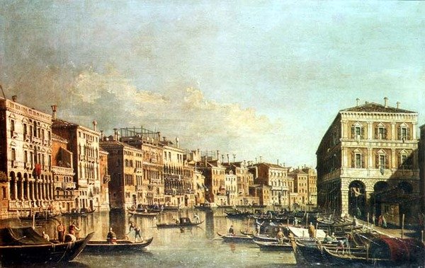 Le Grand Canal, Venise - G. (Follower of A. Canaletto) Canaletto