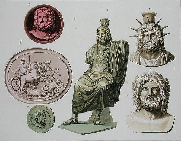 Représentations de Zeus, Jupiter ou Jove, planche 51 de 