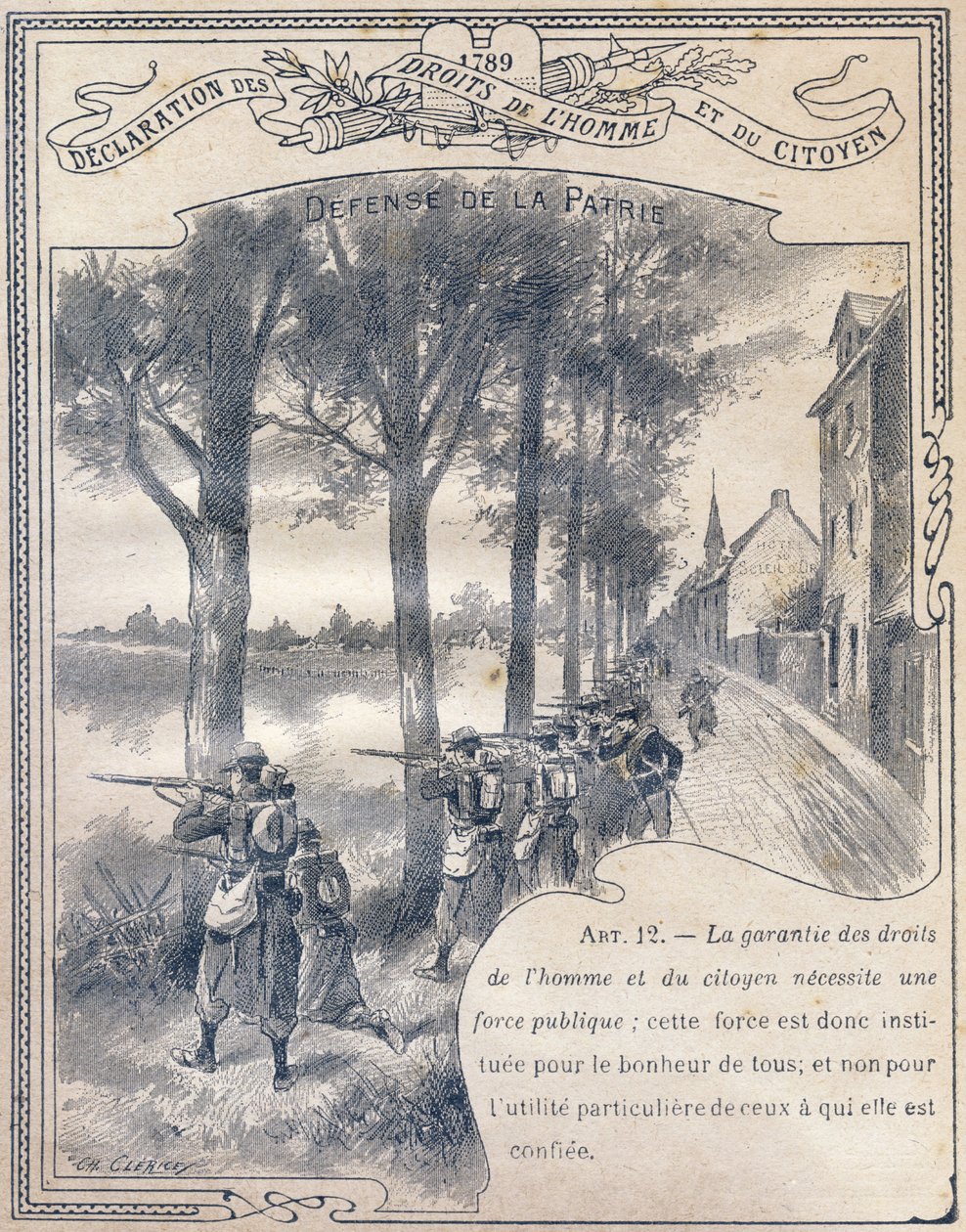 1789 : Déclaration des droits de l