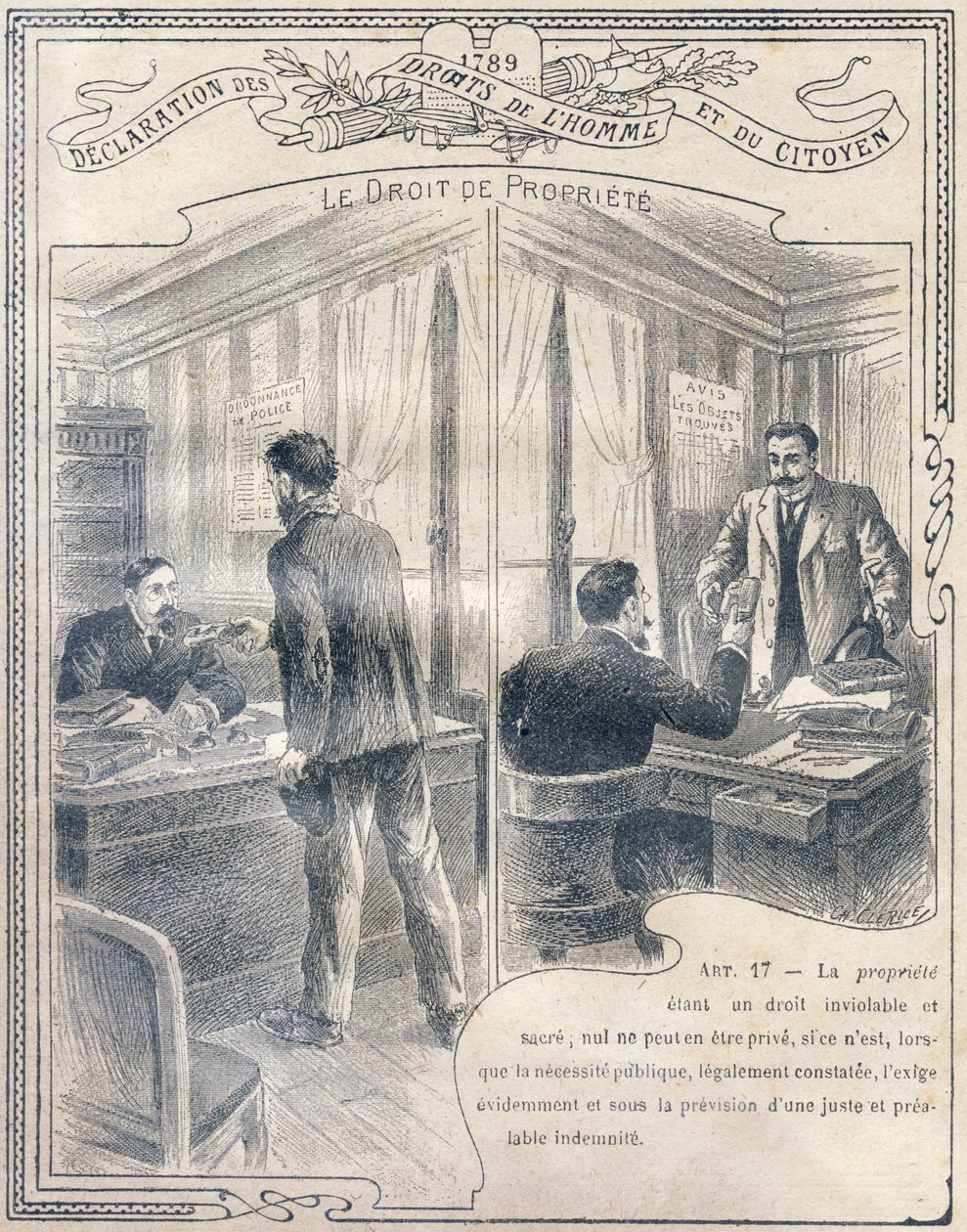 1789 : Déclaration des droits de l