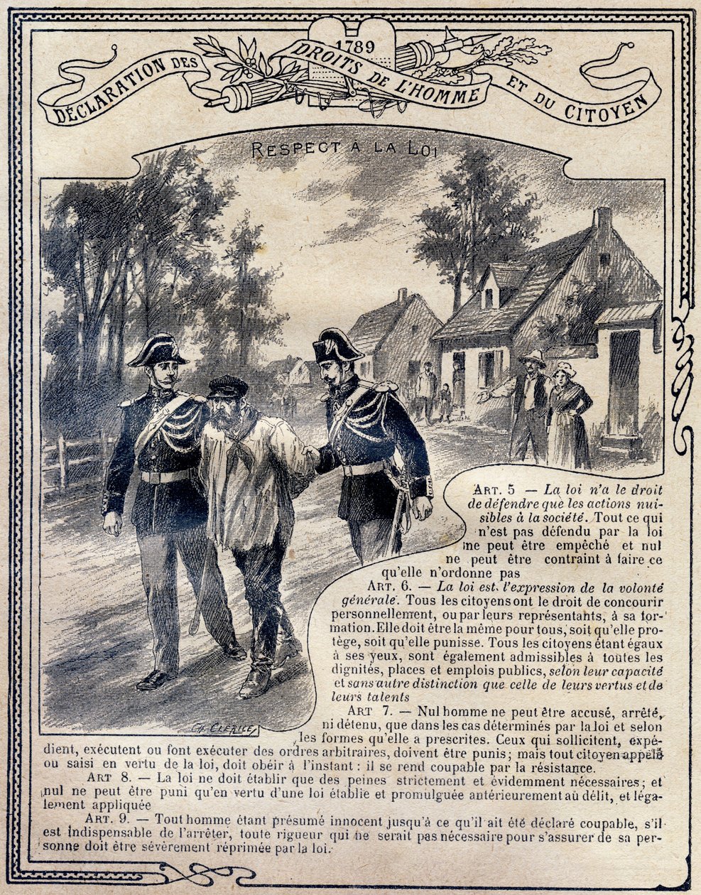 1789 : Déclaration des droits de l