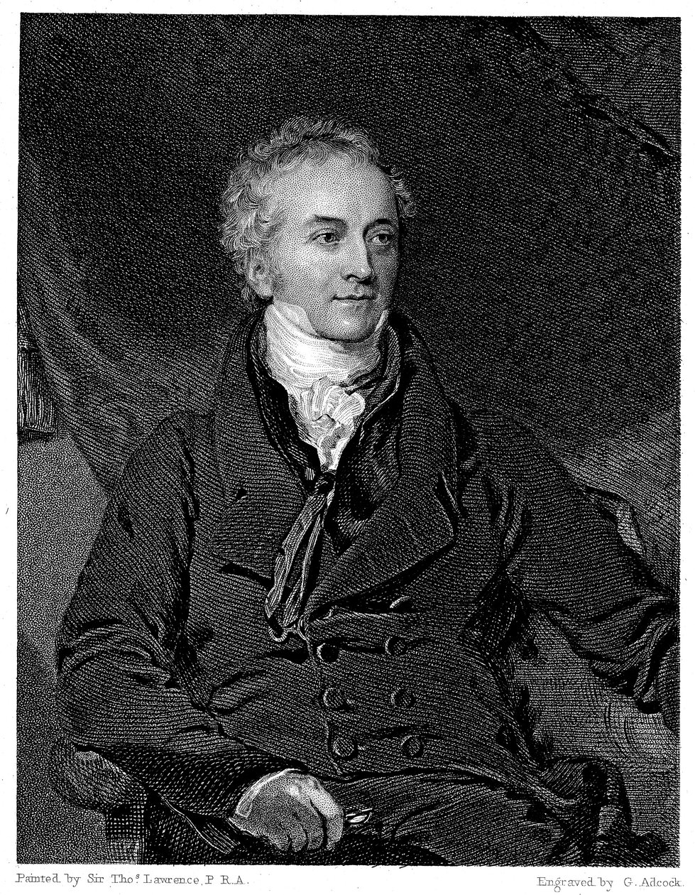 Thomas Young, physicien et égyptologue anglais - G. H. Adcock