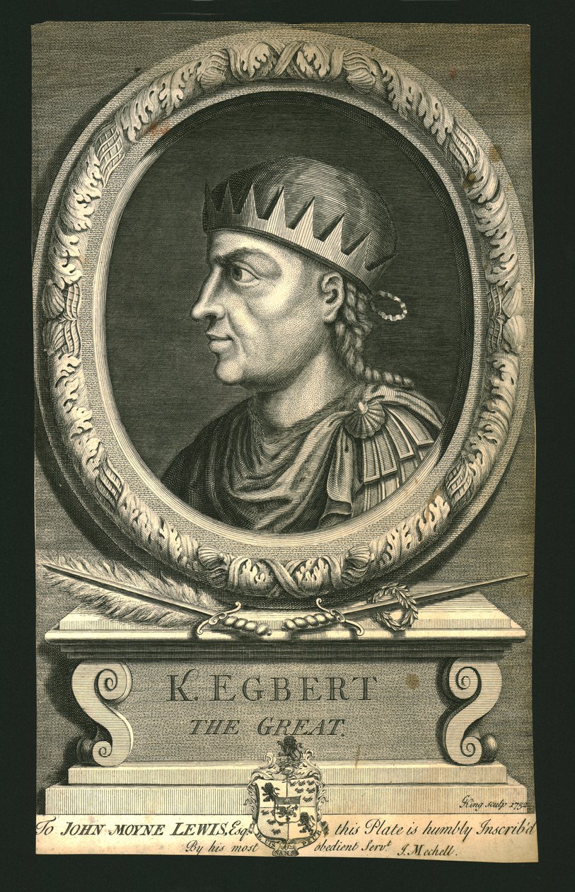 Le roi Egbert le Grand, 1732 - G King
