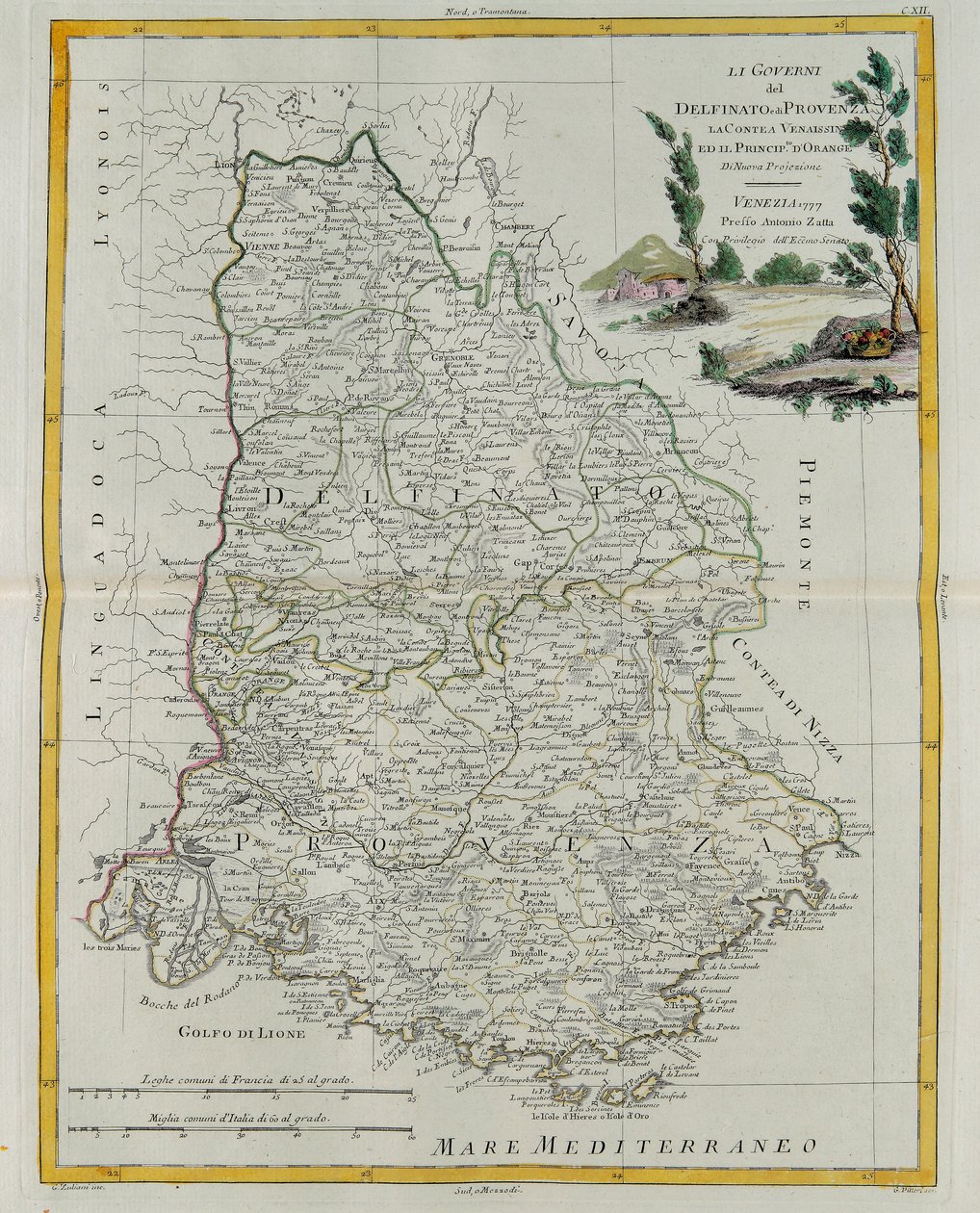 Les Gouvernances du Dauphiné, Provence, le Comté de Venaissin et la Principauté d