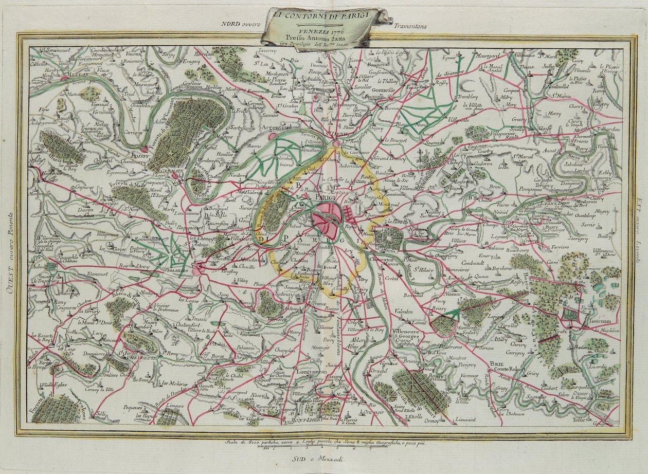 Le contour de Paris, Les Gouvernances de France et d