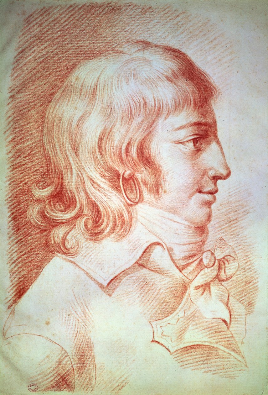 Louis-Antoine-Léon de Saint-Just (1767-94) - Gabriel Christophe Guerin