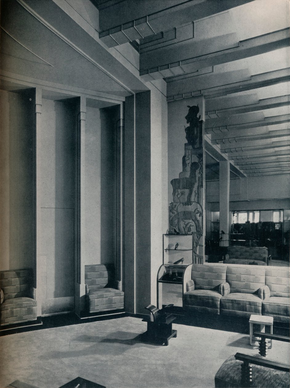 Coin du salon de chaussures, Roos Bros., San Francisco, 1930 - Gabriel Moulin