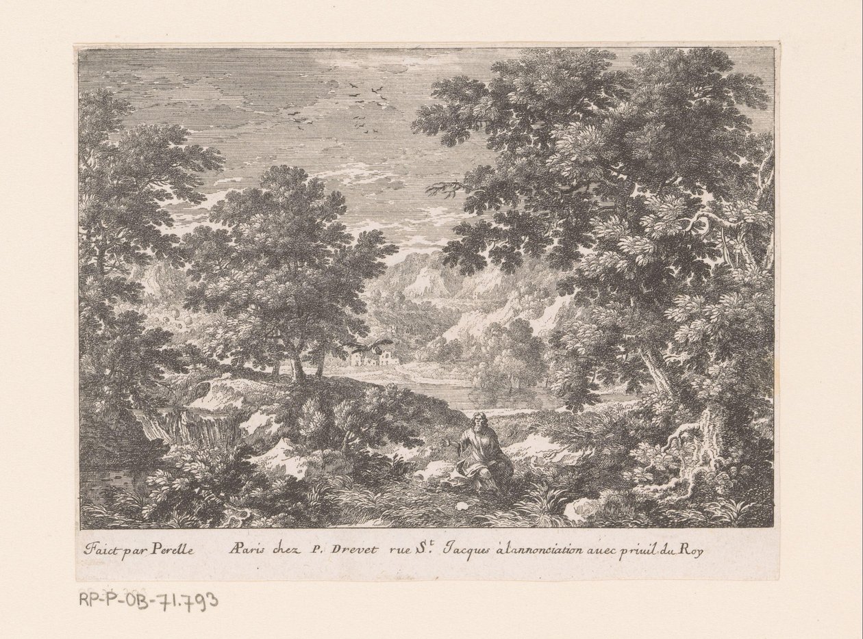 Élie nourri par les corbeaux - Gabriel Perelle
