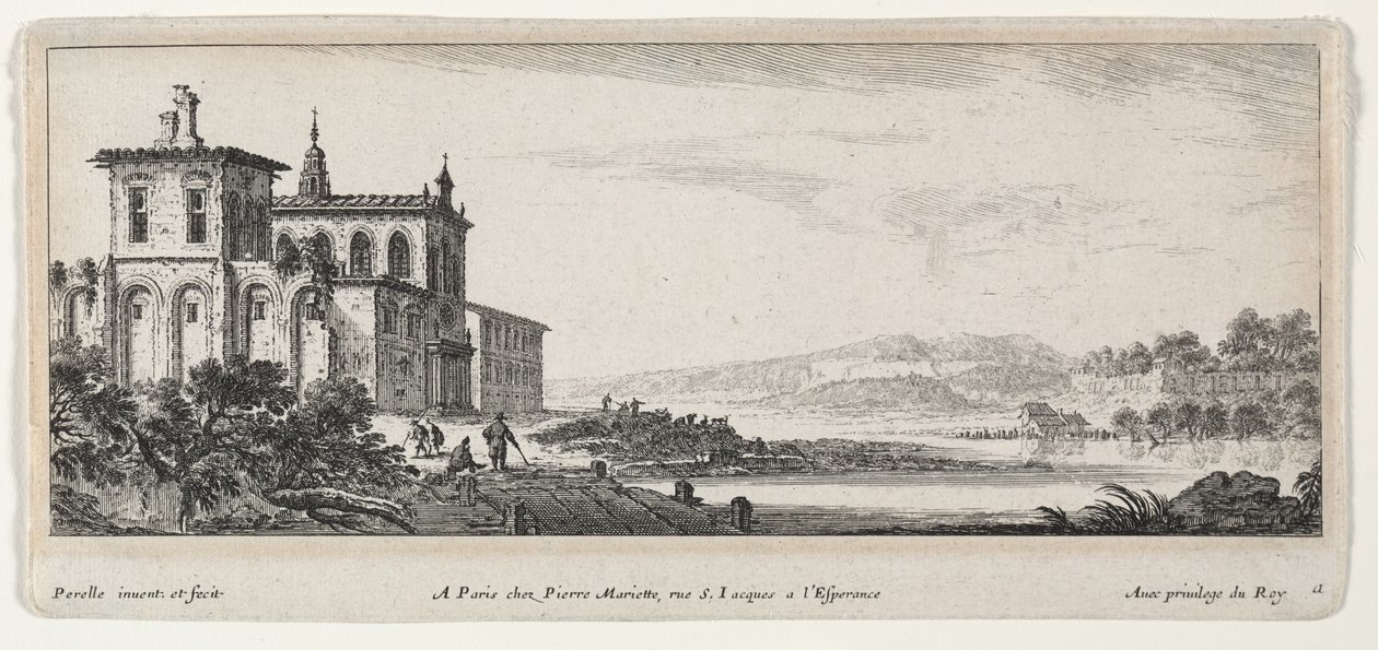 Scène de rivière - Gabriel Perelle